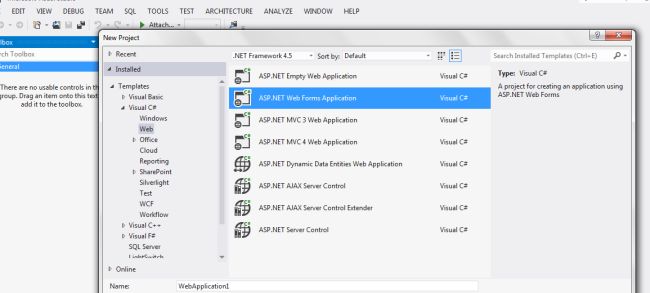 Web Form Application